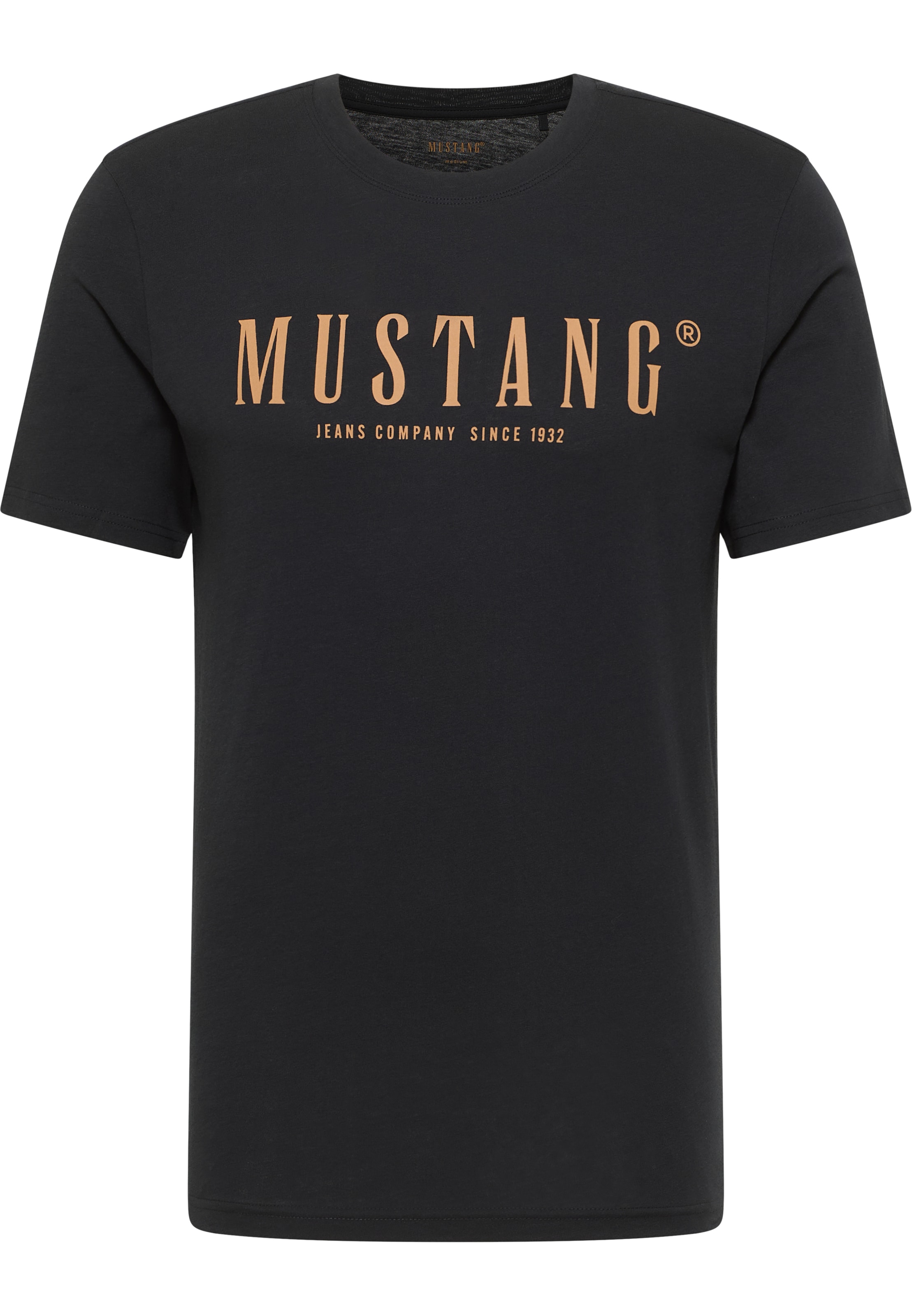 MUSTANG Футболка 'Austin' в черном цвете
MUSTANG Футболка 'Austin' в черном цвете