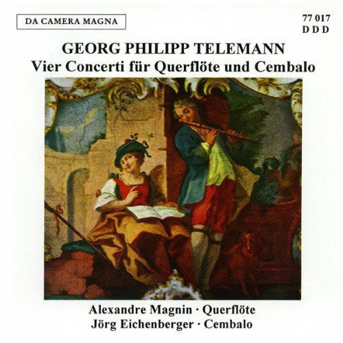 CD диск Telemann / Magnin / Eichenberger: 4 Concerti for Transverse Flut
CD диск Telemann / Magnin / Eichenberger: 4 Concerti for Transverse Flut