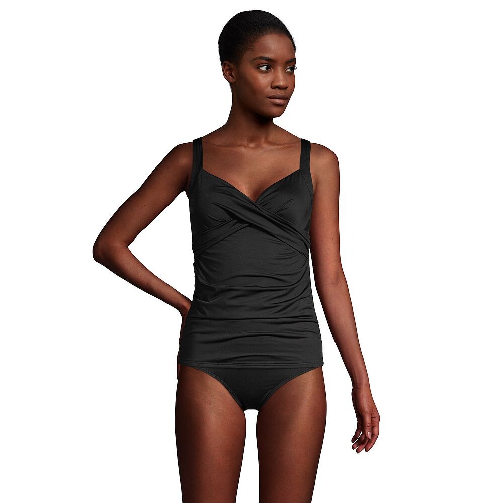 Женский купальник танкини на косточках с чашечкой D Lands End, топ-топ Lands' End, черный
Женский купальник танкини на косточках с чашечкой D Lands End, топ-топ Lands' End, черный