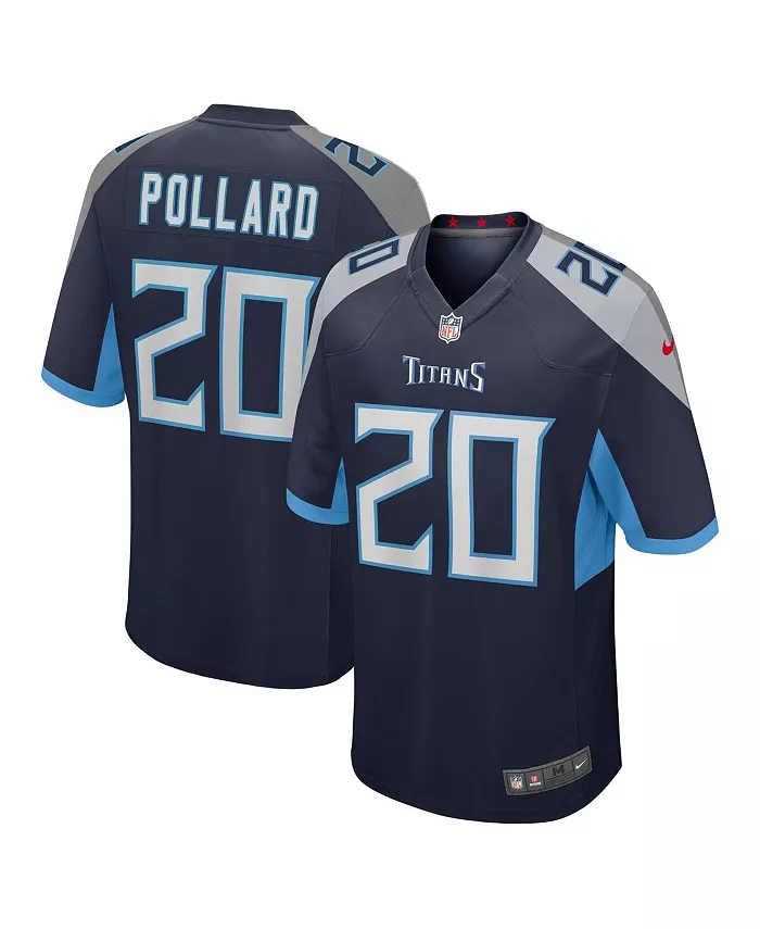 Мужская игровая футболка Tony Pollard цвета Navy команды Tennessee Titans Nike
Мужская игровая футболка Tony Pollard цвета Navy команды Tennessee Titans Nike