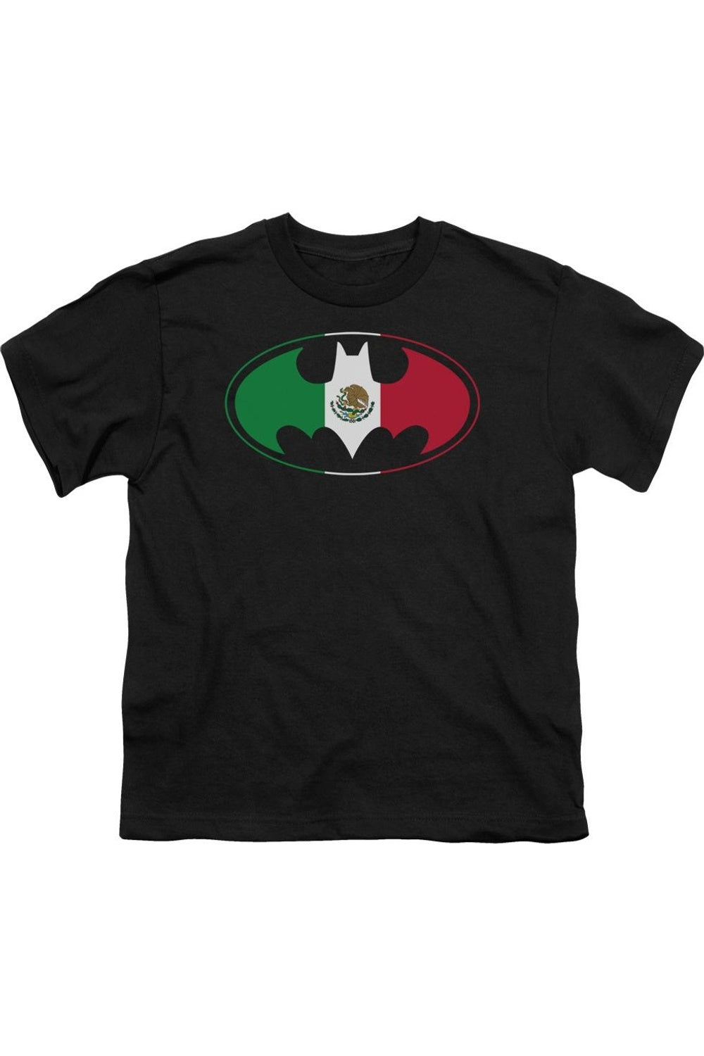 Футболка с коротким рукавом для детей с изображением щита Бэтмена в стиле мексиканского флага Gildan, черный
Футболка с коротким рукавом для детей с изображением щита Бэтмена в стиле мексиканского флага Gildan, черный