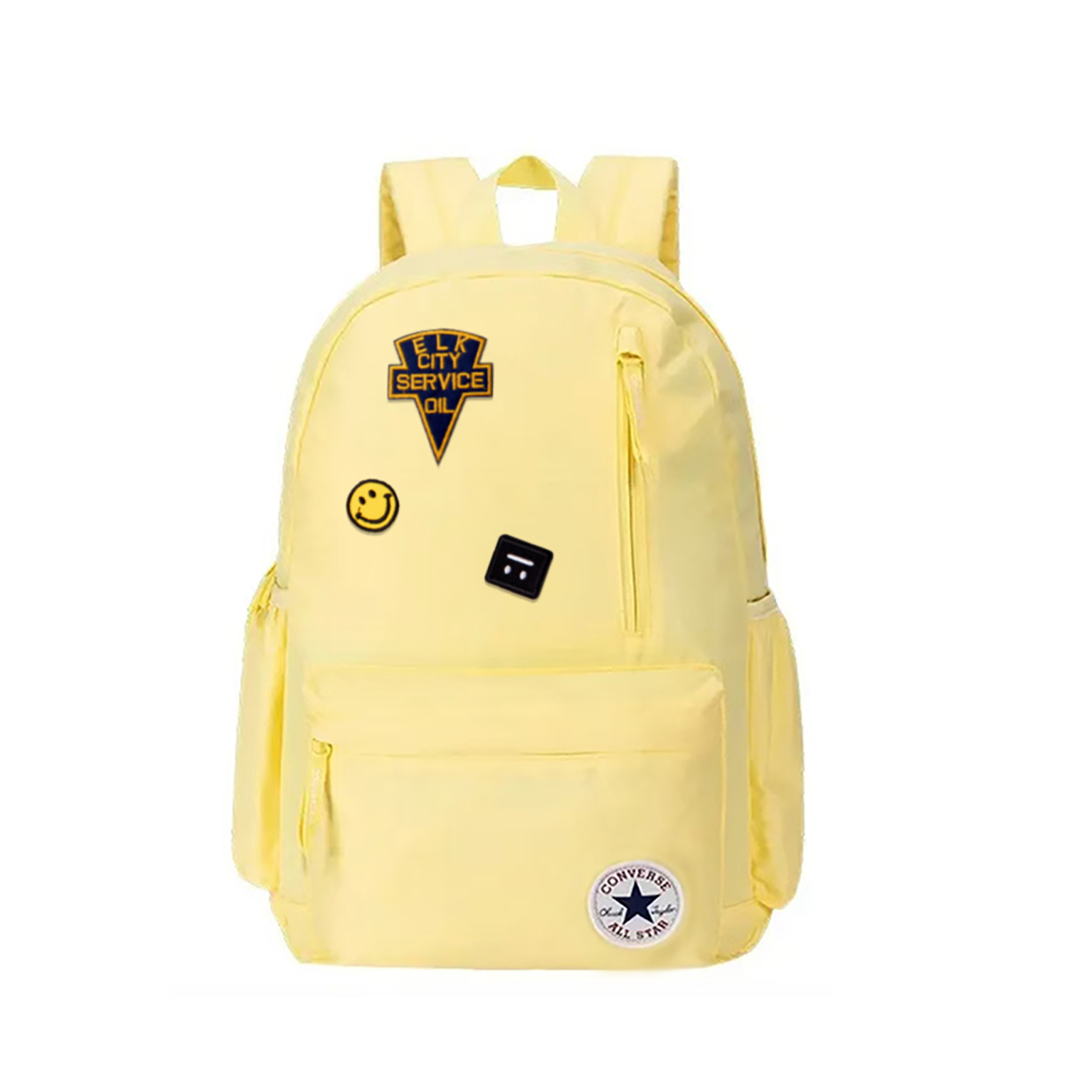 Converse Полиэстеровый рюкзак средний размер унисекс яично-желтый, Smiley Face Pattern
Converse Полиэстеровый рюкзак средний размер унисекс яично-желтый, Smiley Face Pattern