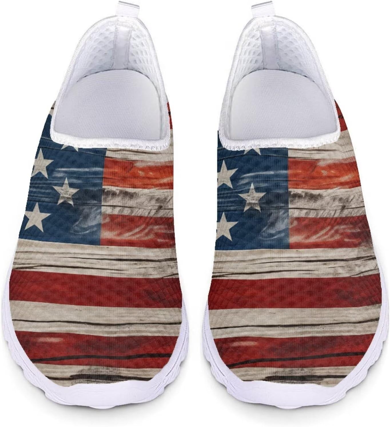 Женские и мужские кроссовки для ходьбы, сетчатые, с плоской подошвой, без застежки, дышащие, размеры США 5-12 Xixirimido, Us Flag
Женские и мужские кроссовки для ходьбы, сетчатые, с плоской подошвой, без застежки, дышащие, размеры США 5-12 Xixirimido, Us Flag