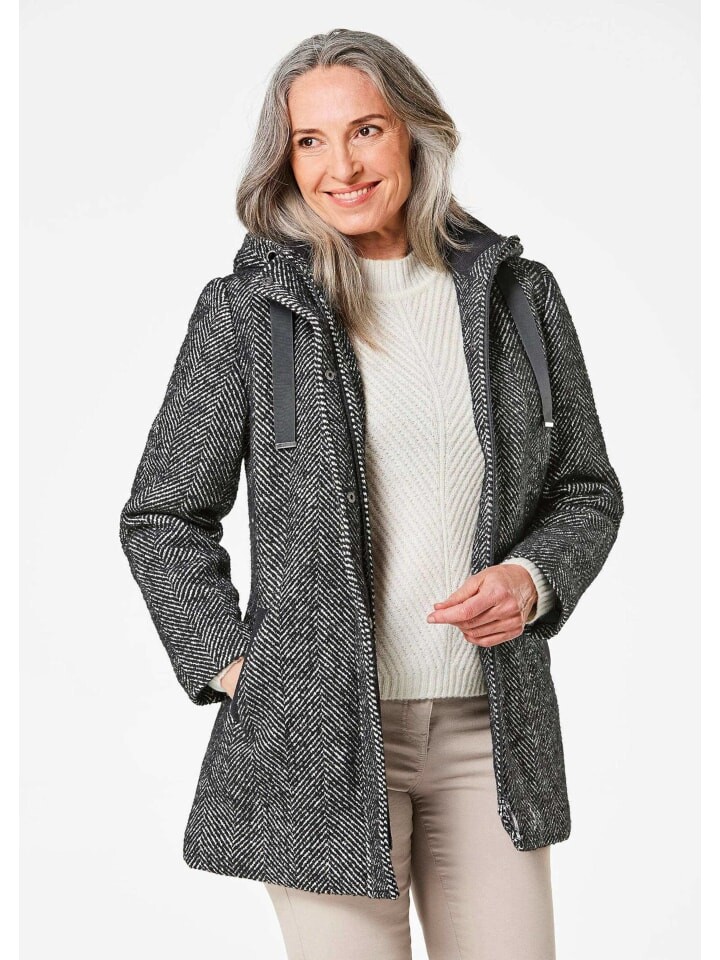 Пуховик GOLDNER, черный/белый
Пуховик GOLDNER, черный/белый