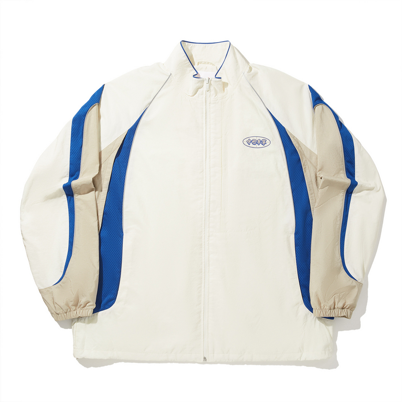 LiNing Свободная куртка мужская цвета слоновой кости, Ivory/Cashmere Gray/Breeze Blue
LiNing Свободная куртка мужская цвета слоновой кости, Ivory/Cashmere Gray/Breeze Blue