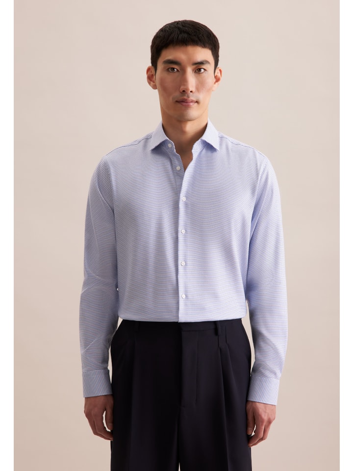 Рубашка Seidensticker, светло-синий
Рубашка Seidensticker, светло-синий