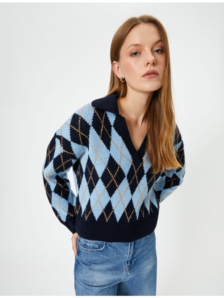 Толстовка KOTON Sweater, цвет Blau Gemustert
Толстовка KOTON Sweater, цвет Blau Gemustert