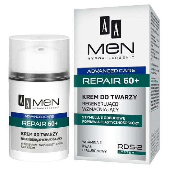 Крем для лица Repair 60+, 50 мл AA, Men Adventure Care
Крем для лица Repair 60+, 50 мл AA, Men Adventure Care