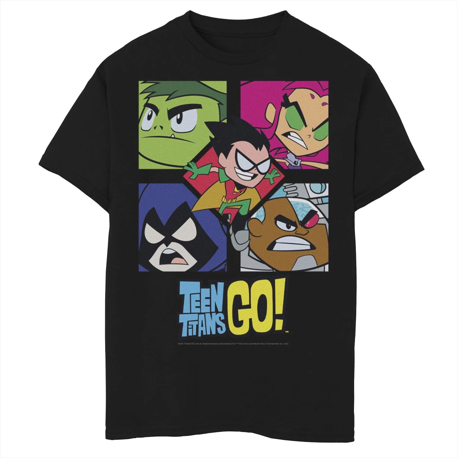 Комиксы DC для мальчиков 8–20 лет с графикой «Юные титаны, вперед!» Футболка с рисунком Group Shot Box Up Licensed Character 
Комиксы DC для мальчиков 8–20 лет с графикой «Юные титаны, вперед!» Футболка с рисунком Group Shot Box Up Licensed Character