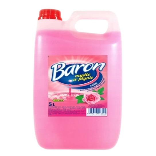 Жидкое мыло антибактериальное, розовое, 5л Baron, Garchem
Жидкое мыло антибактериальное, розовое, 5л Baron, Garchem