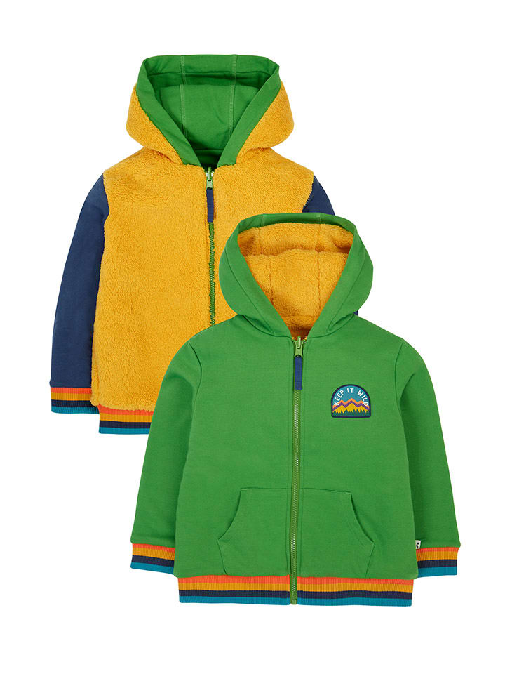 Frugi Двусторонняя толстовка "Хелстон" в разноцветном исполнении
Frugi Двусторонняя толстовка "Хелстон" в разноцветном исполнении