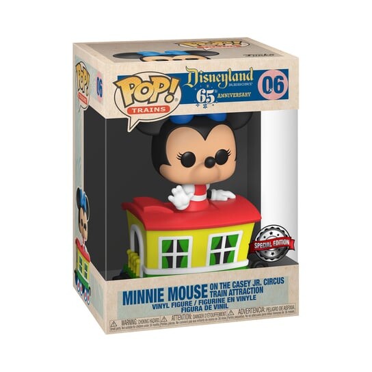 Funko POP! Поезда, коллекционная фигурка, Диснейленд, Минни Маус, Special Edition
Funko POP! Поезда, коллекционная фигурка, Диснейленд, Минни Маус, Special Edition