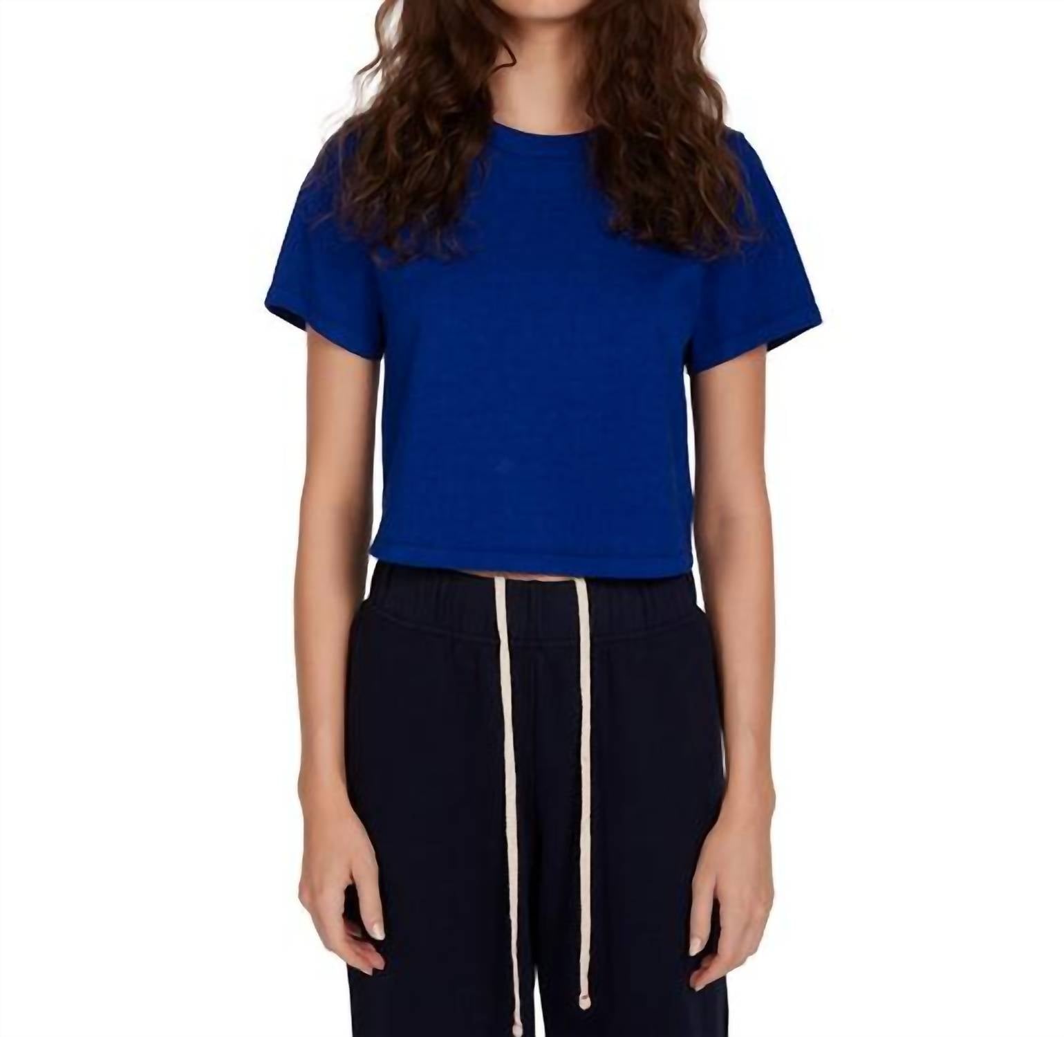 Футболка Daria Crop в цвете Electrico LES TIEN, Electrico
Футболка Daria Crop в цвете Electrico LES TIEN, Electrico