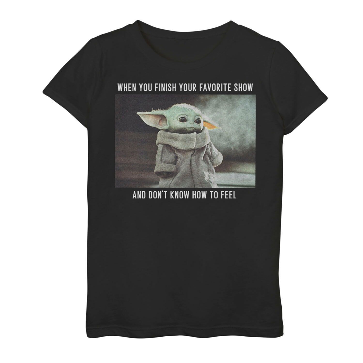 Футболка с мемами «Любимое шоу Звездных войн» для девочек 7–16 лет Licensed Character
Футболка с мемами «Любимое шоу Звездных войн» для девочек 7–16 лет Licensed Character