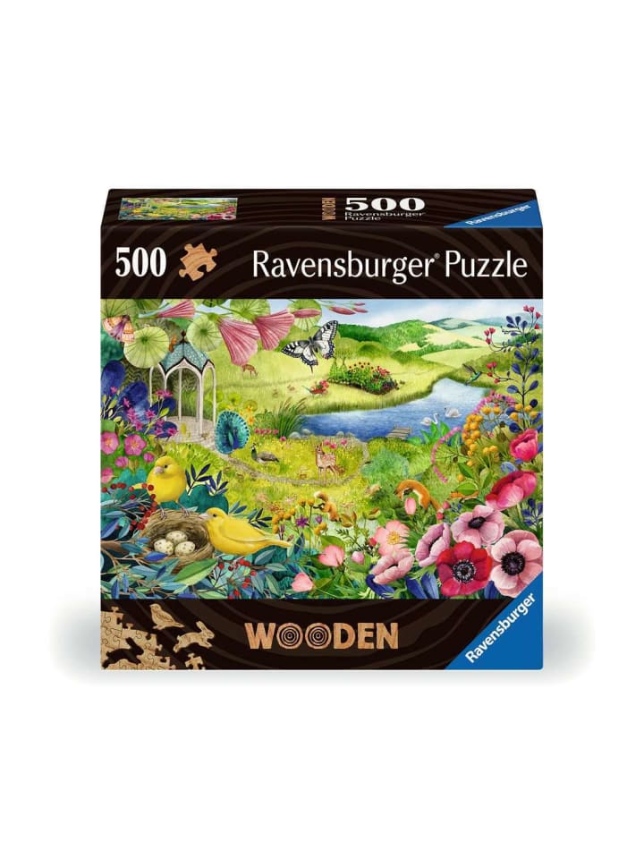 Пазл Ravensburger из 500 деталей, «Дикий сад» в красочном исполнении
Пазл Ravensburger из 500 деталей, «Дикий сад» в красочном исполнении