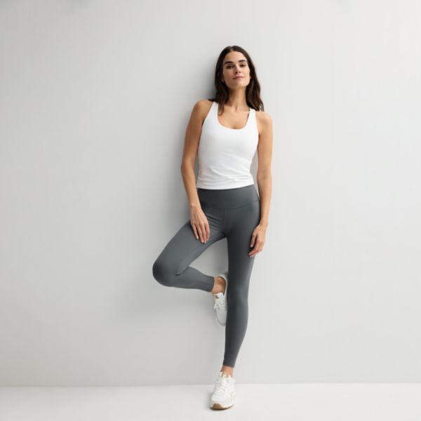 Женская майка с круглым вырезом и аффирмацией Flx, белый
Женская майка с круглым вырезом и аффирмацией Flx, белый