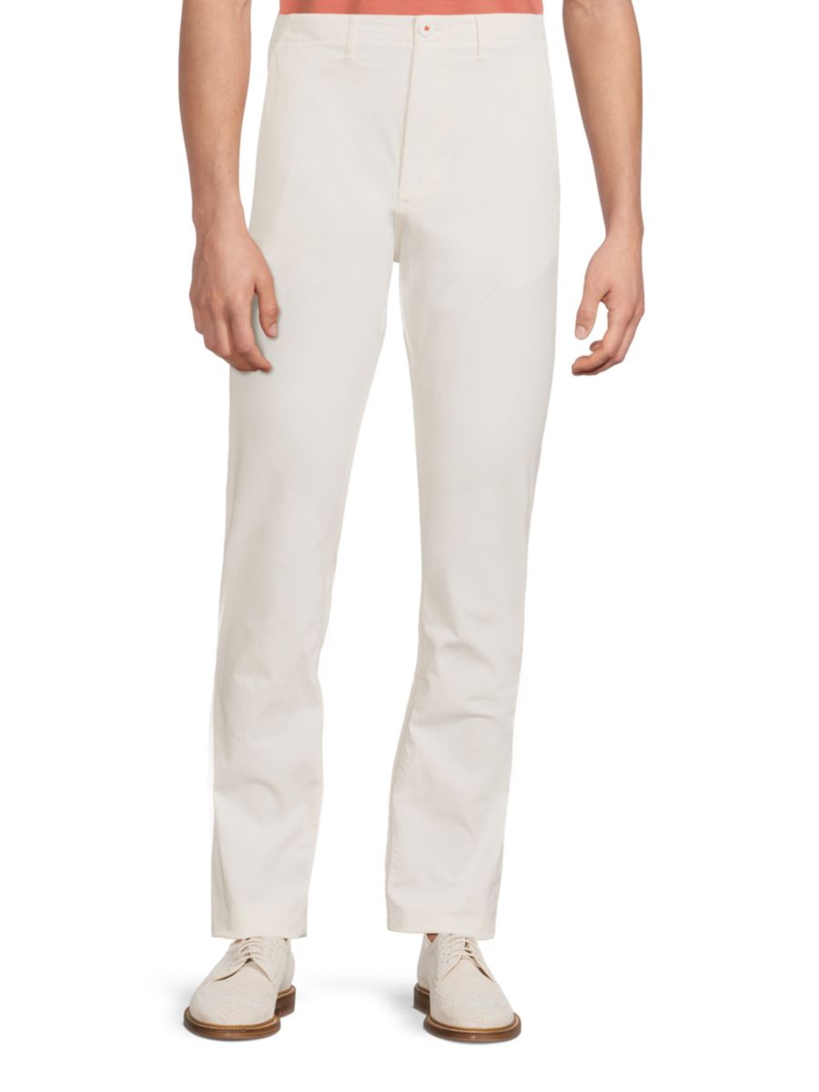 Брюки Marina из смесовой хлопковой ткани Swims, белый
Брюки Marina из смесовой хлопковой ткани Swims, белый