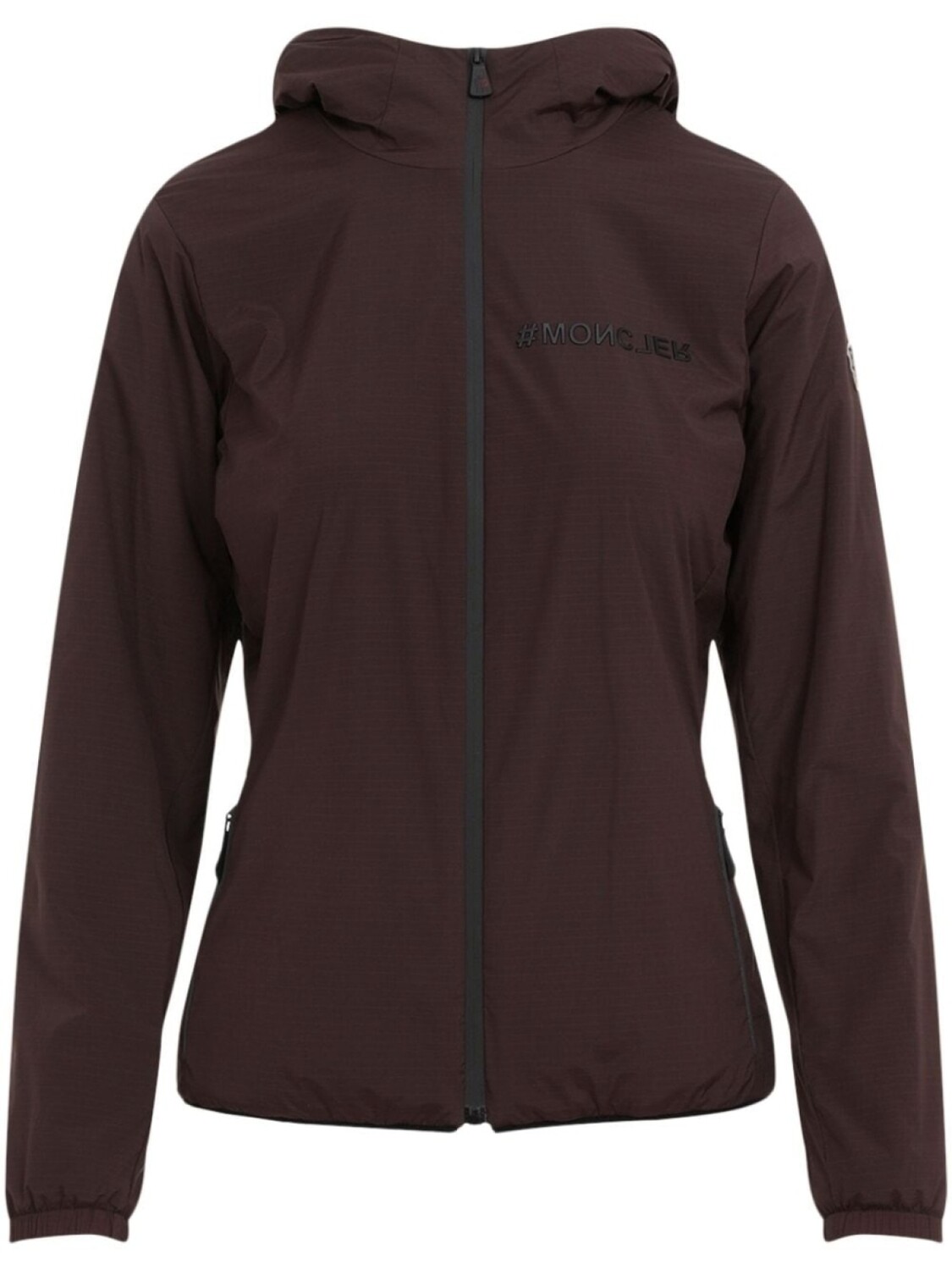 Moncler куртка с капюшоном и монограммой, коричневый
Moncler куртка с капюшоном и монограммой, коричневый