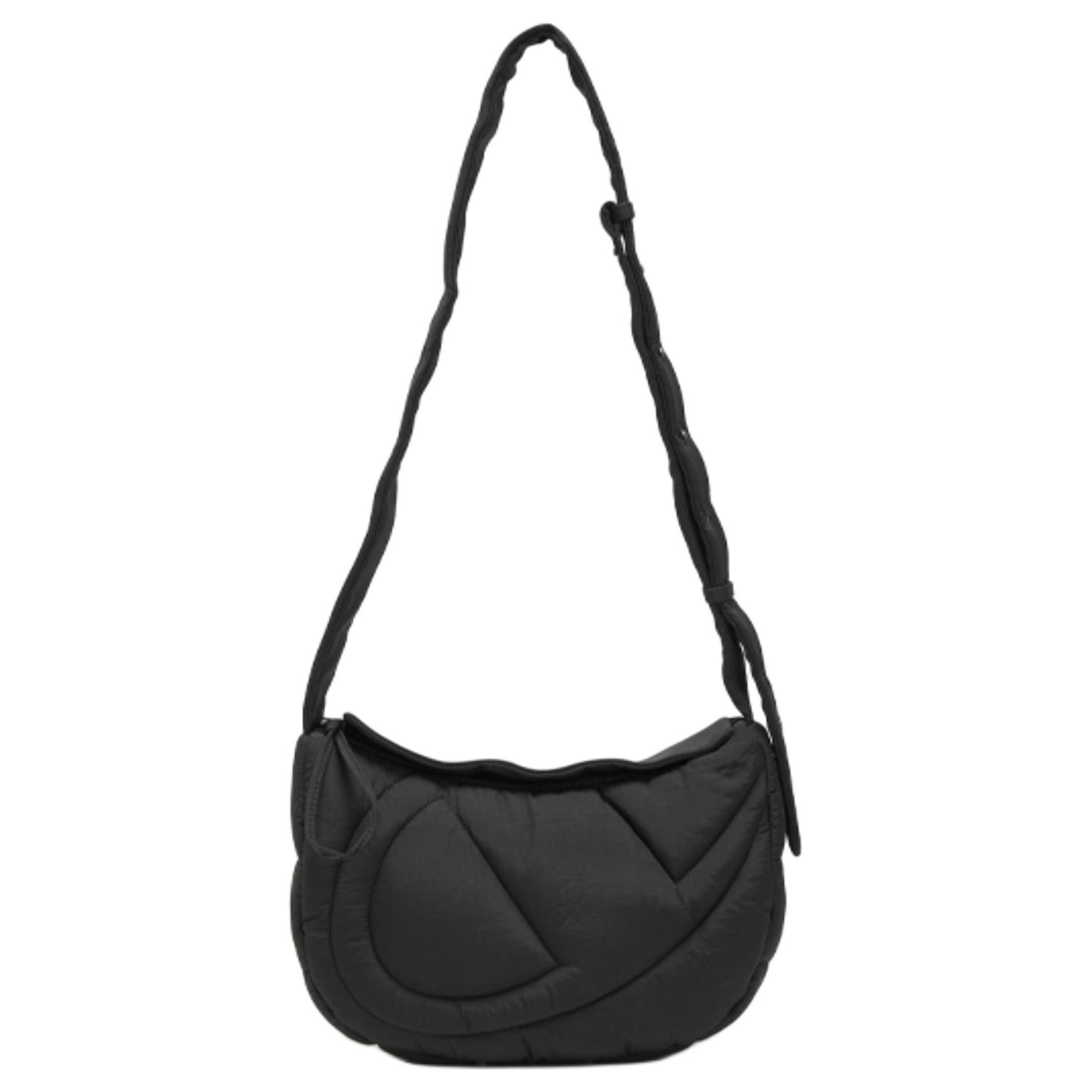 Champion Тканевая наплечная сумка среднего размера унисекс черный/волчий зуб серый/новый экрю, Black
Champion Тканевая наплечная сумка среднего размера унисекс черный/волчий зуб серый/новый экрю, Black