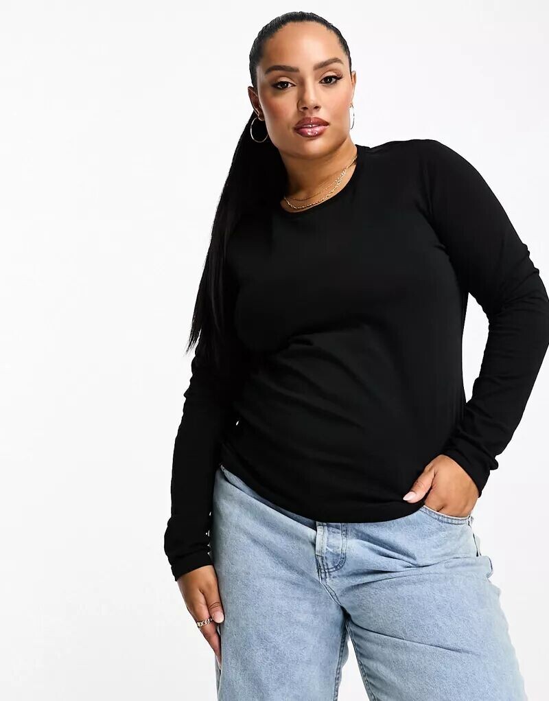 Черная приталенная рубашка с длинными рукавами ASOS DESIGN Curve Ultimate
Черная приталенная рубашка с длинными рукавами ASOS DESIGN Curve Ultimate