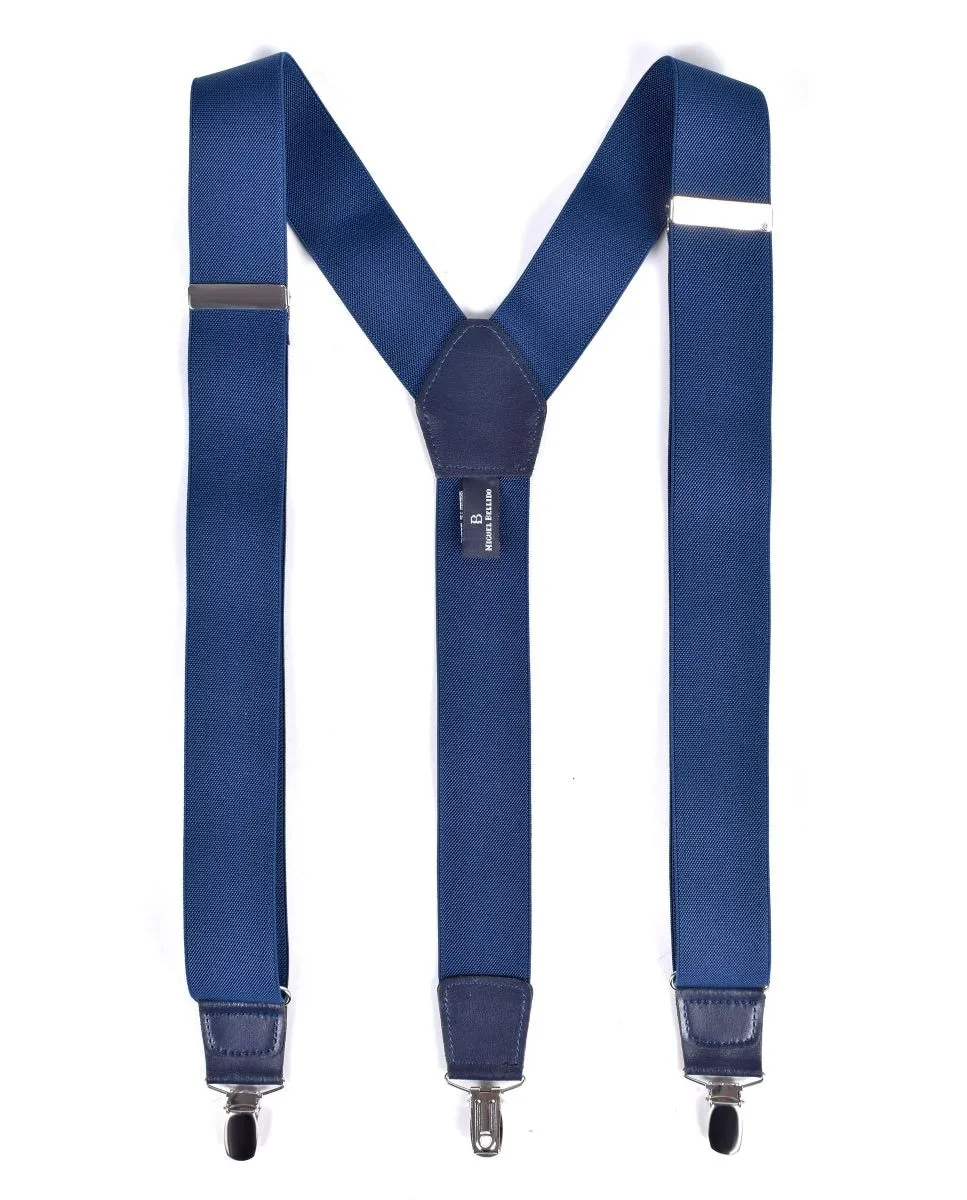 Мужские подтяжки темно-синего цвета с застежкой-клипсой Miguel Bellido, тёмно-синий
Мужские подтяжки темно-синего цвета с застежкой-клипсой Miguel Bellido, тёмно-синий