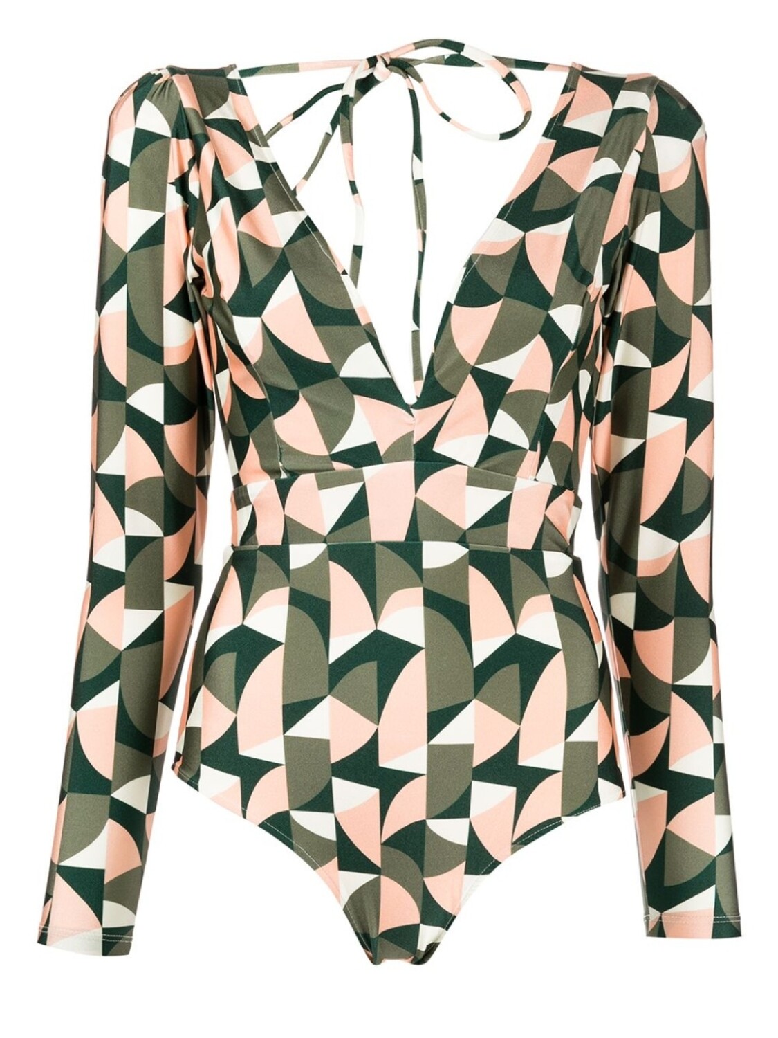 PatBO купальник Plitka с длинными рукавами, зеленый
PatBO купальник Plitka с длинными рукавами, зеленый