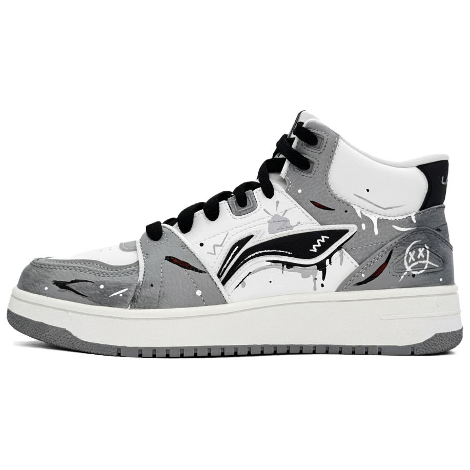 Li Ning Tianji HI Abrasion Resistant Height Increasing Mid top Skateboard Shoes Men's Li-Ning, dull серый
Li Ning Tianji HI Abrasion Resistant Height Increasing Mid top Skateboard Shoes Men's Li-Ning, dull серый