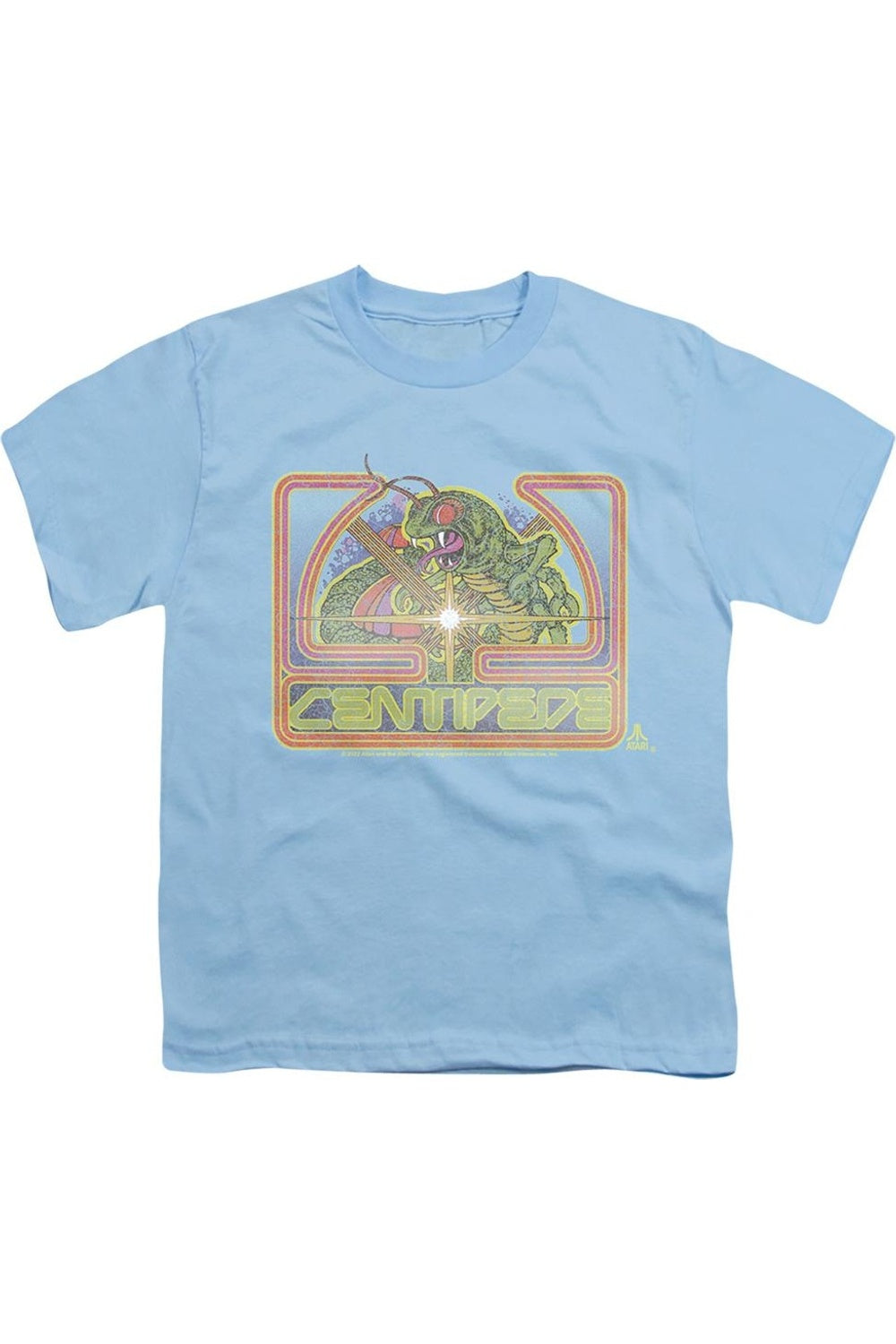 Футболка Atari Classic Centipede с коротким рукавом для детей Gildan, светло-голубой
Футболка Atari Classic Centipede с коротким рукавом для детей Gildan, светло-голубой