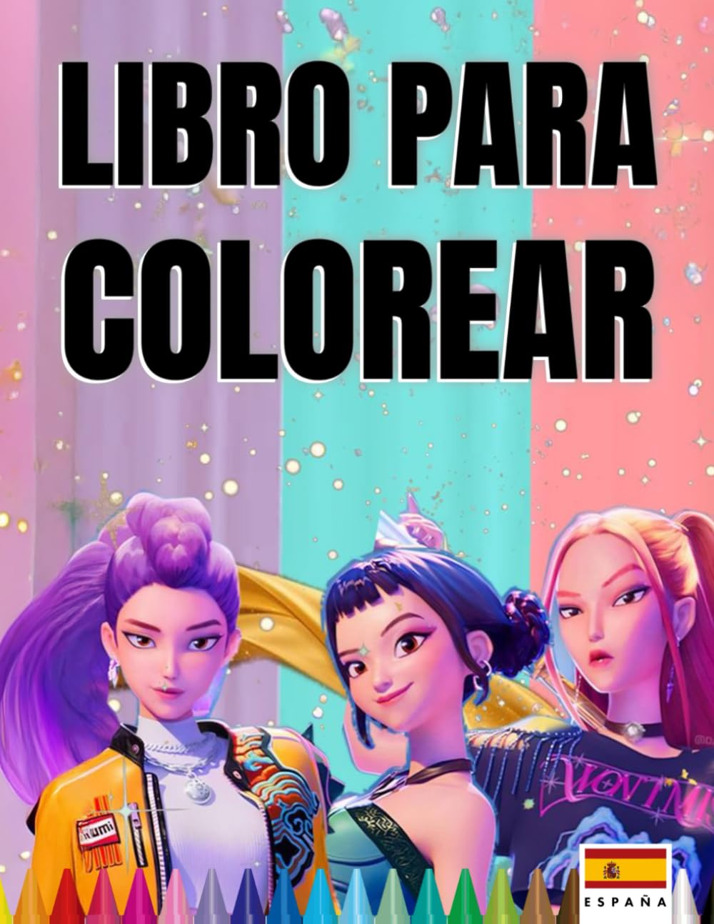 Libro para colorear Cazadores de Demonios K-P-0-P
Libro para colorear Cazadores de Demonios K-P-0-P