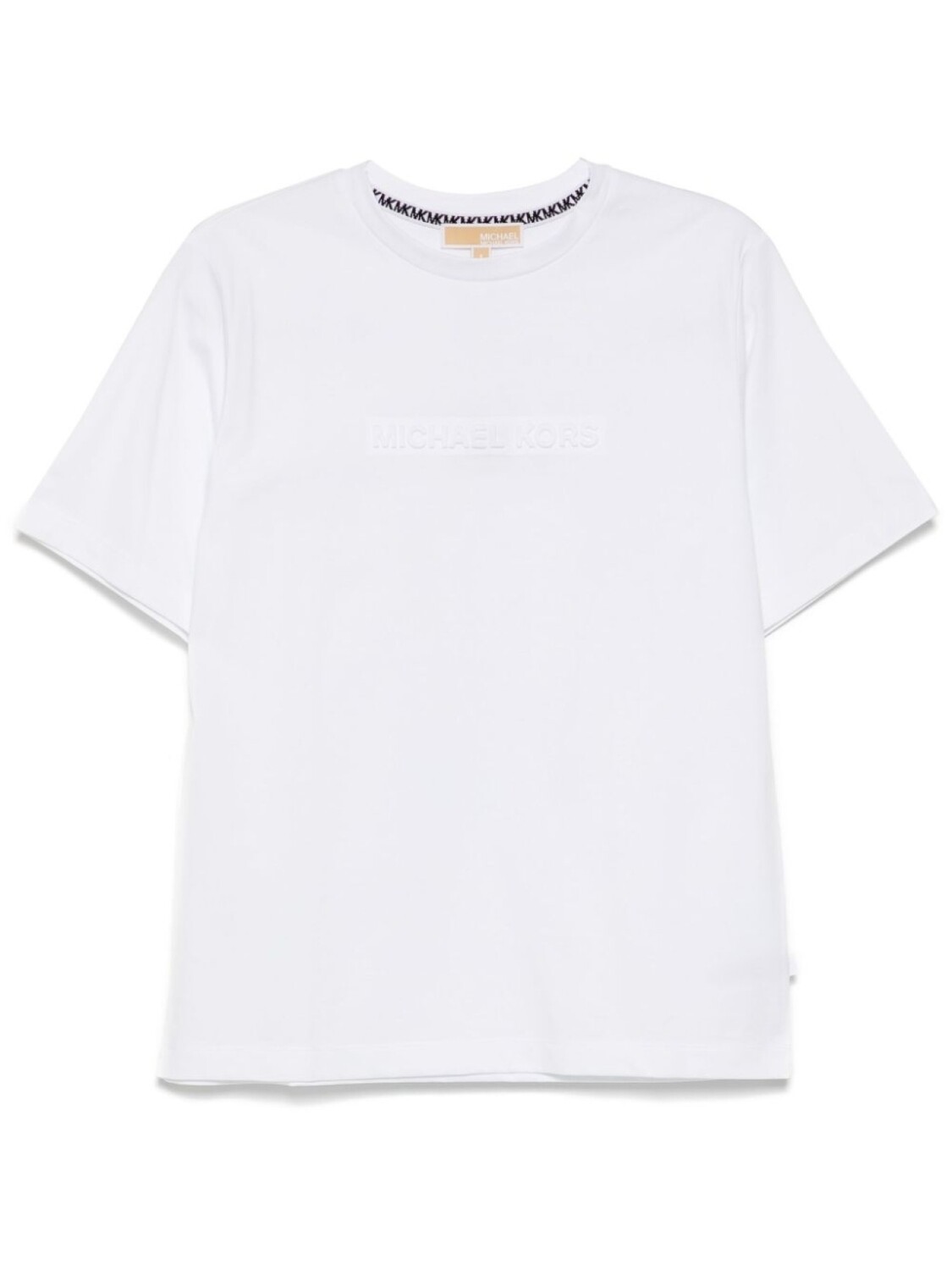 Michael Michael Kors футболка с тисненым логотипом, белый
Michael Michael Kors футболка с тисненым логотипом, белый