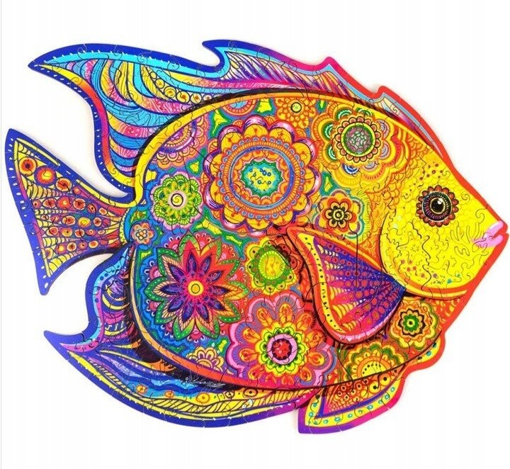 Деревянный пазл для взрослых «Цвета рыбок» Pan i Pani Gadżet
Деревянный пазл для взрослых «Цвета рыбок» Pan i Pani Gadżet