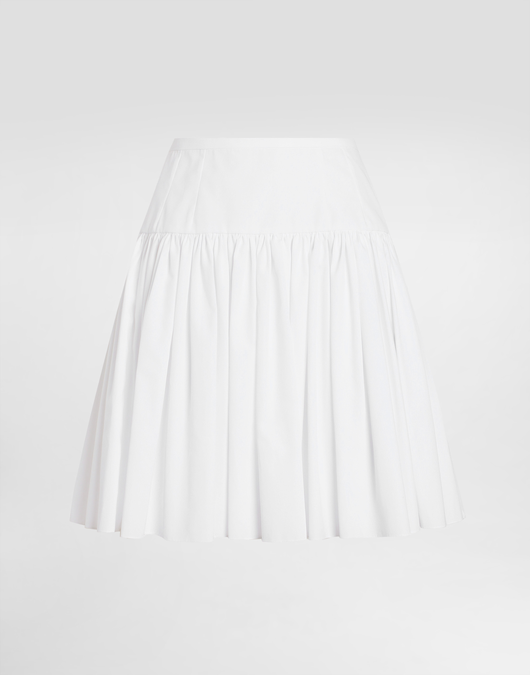 Короткая хлопковая юбка-солнце Dolce & Gabbana, белый
Короткая хлопковая юбка-солнце Dolce & Gabbana, белый