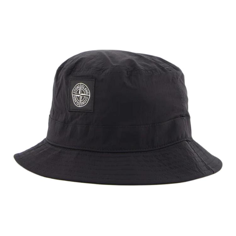 STONE ISLAND Полиамидная панама унисекс черная, Black
STONE ISLAND Полиамидная панама унисекс черная, Black