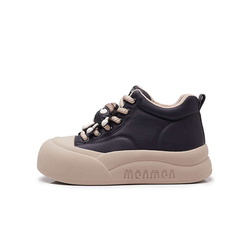 Термические повседневные детские кроссовки для подростков Wooden Rabbit, черный 
Термические повседневные детские кроссовки для подростков Wooden Rabbit, черный