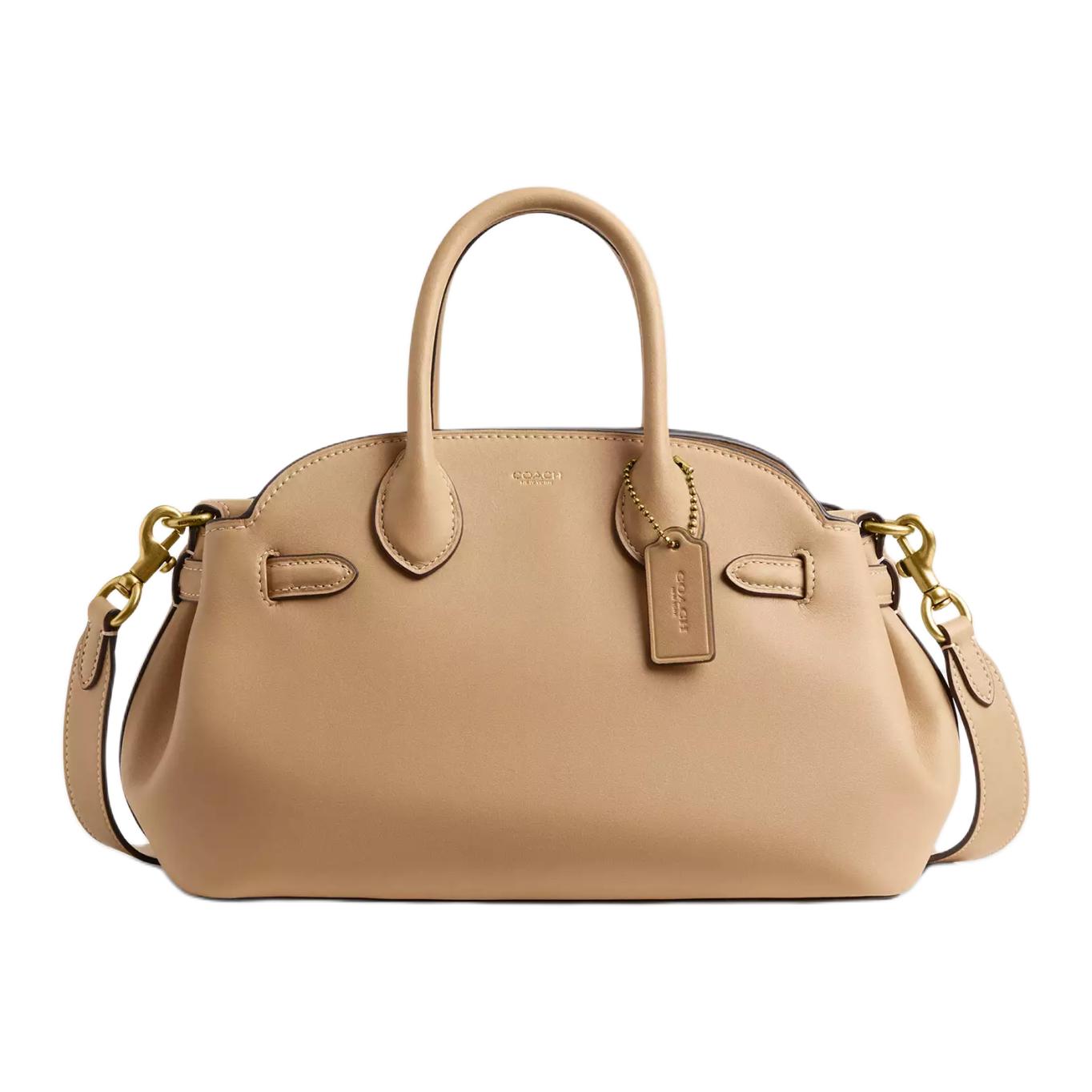 Кожаная сумка через плечо Empire от COACH, бежевая
Кожаная сумка через плечо Empire от COACH, бежевая