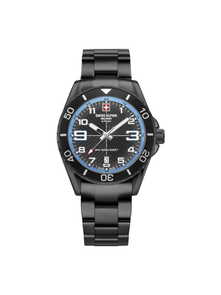 Swiss Military Кварцевые часы 7029.1171SAM черного цвета
Swiss Military Кварцевые часы 7029.1171SAM черного цвета