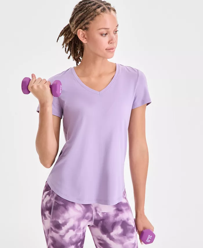 Женская спортивная футболка с V-образным вырезом ID Ideology, фиолетовый
Женская спортивная футболка с V-образным вырезом ID Ideology, фиолетовый