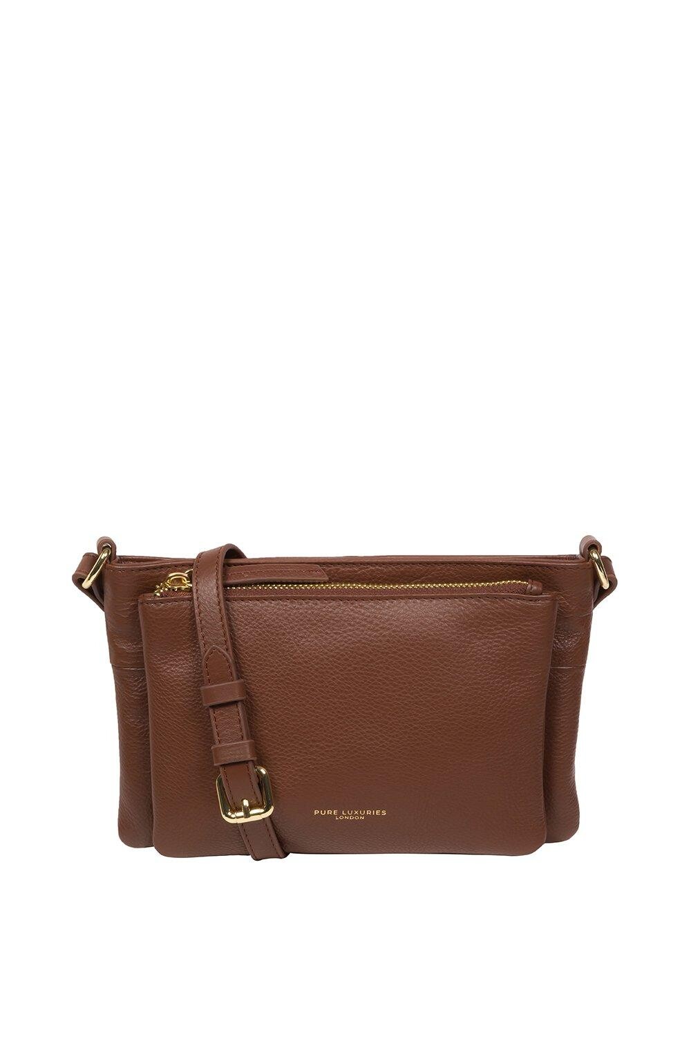 Сумка через плечо 'Jess' из кожи наппа Pure Luxuries London, коричневый
Сумка через плечо 'Jess' из кожи наппа Pure Luxuries London, коричневый