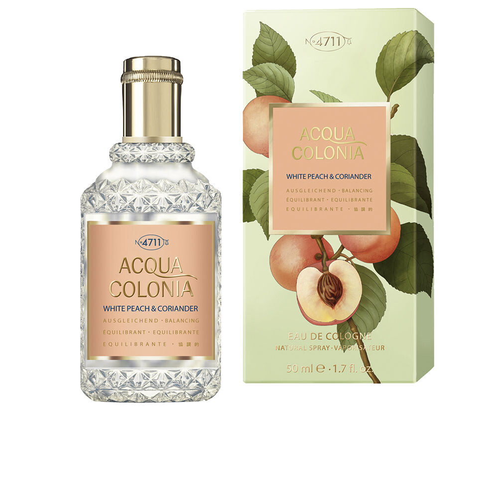 Духи Acqua colonia white peach & coriander 4711, 50 мл 
Духи Acqua colonia white peach & coriander 4711, 50 мл