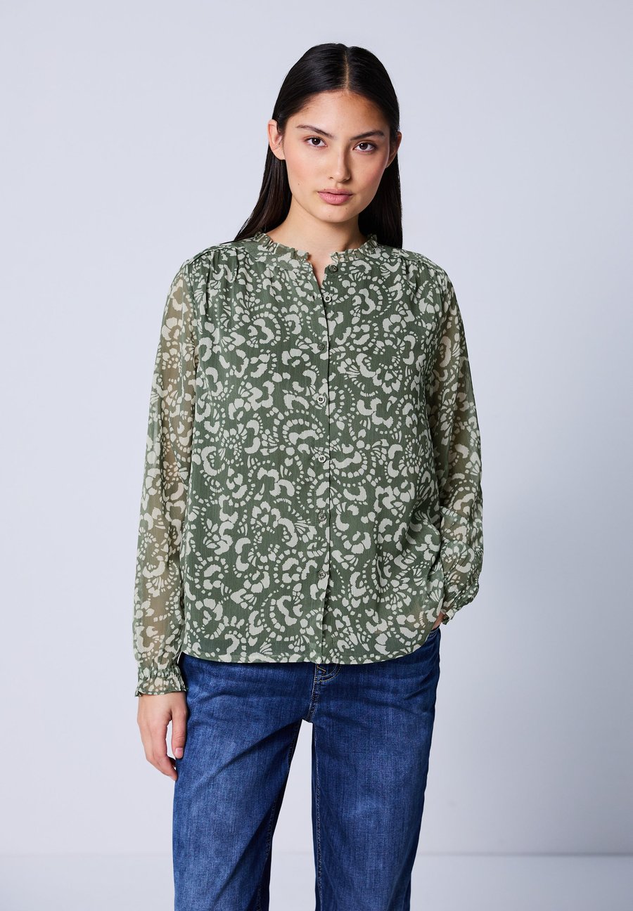Блуза Street One Studio Button-down blouse, Grün/Dark Green
Блуза Street One Studio Button-down blouse, Grün/Dark Green