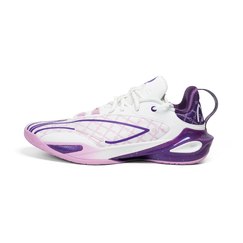 LINING Баскетбольные кроссовки Flash Strike 11 Low, мужские, белые, фиолетовые
LINING Баскетбольные кроссовки Flash Strike 11 Low, мужские, белые, фиолетовые