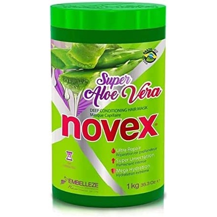 Кондиционер Super Aloe Vera By Mask 1 кг Novex
Кондиционер Super Aloe Vera By Mask 1 кг Novex