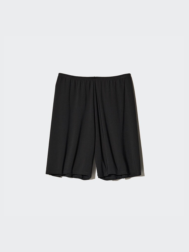 Нижняя юбка-кюлот airism Uniqlo, черный 
Нижняя юбка-кюлот airism Uniqlo, черный