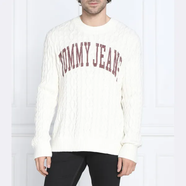 Университетский свитер свободного кроя Tommy Hilfiger, бежевый
Университетский свитер свободного кроя Tommy Hilfiger, бежевый