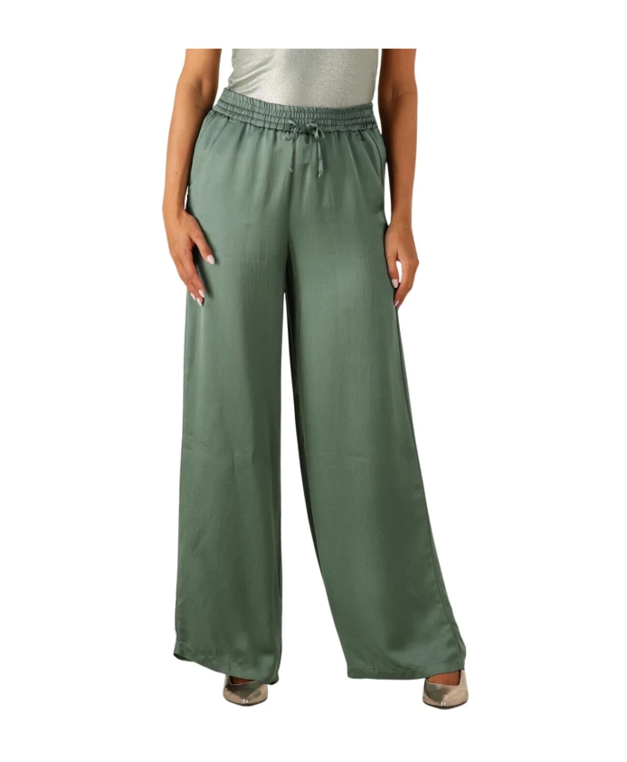 Зеленые широкие шелковые брюки Summum Woman, зеленый
Зеленые широкие шелковые брюки Summum Woman, зеленый