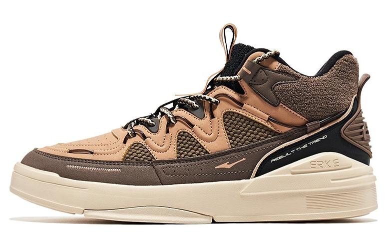 Кеды мужские, обувь для скейтбординга среднего размера лосиный коричневый/кола коричневый Erke
Кеды мужские, обувь для скейтбординга среднего размера лосиный коричневый/кола коричневый Erke