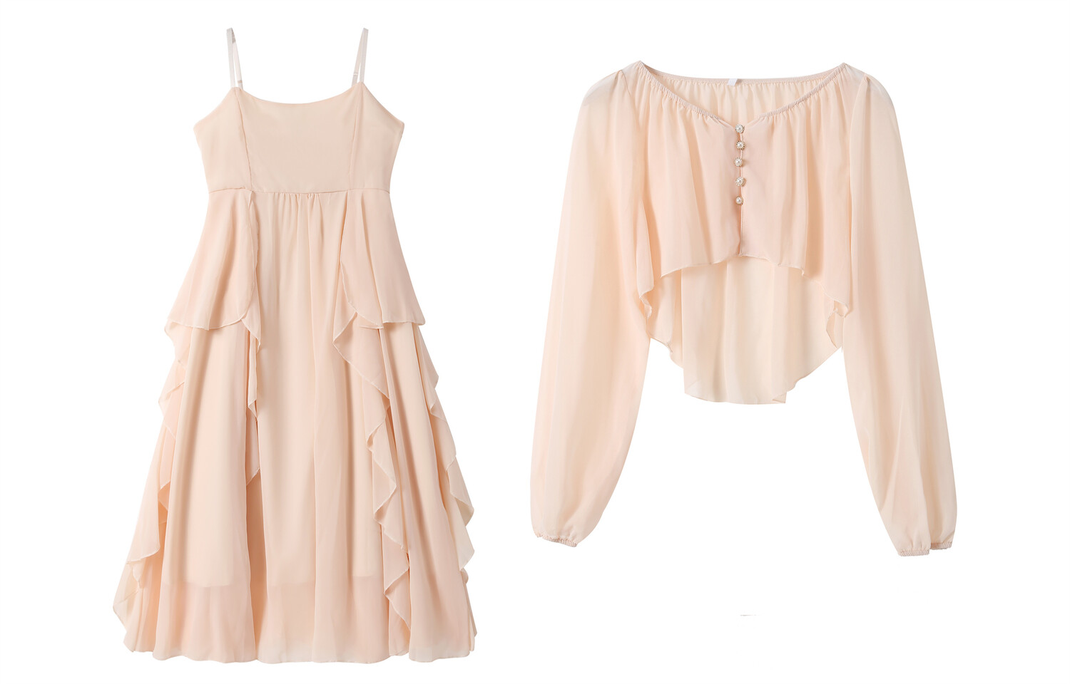 EIDOLON GRAIN Женский костюм с юбкой, Сет (абрикос)
EIDOLON GRAIN Женский костюм с юбкой, Сет (абрикос)