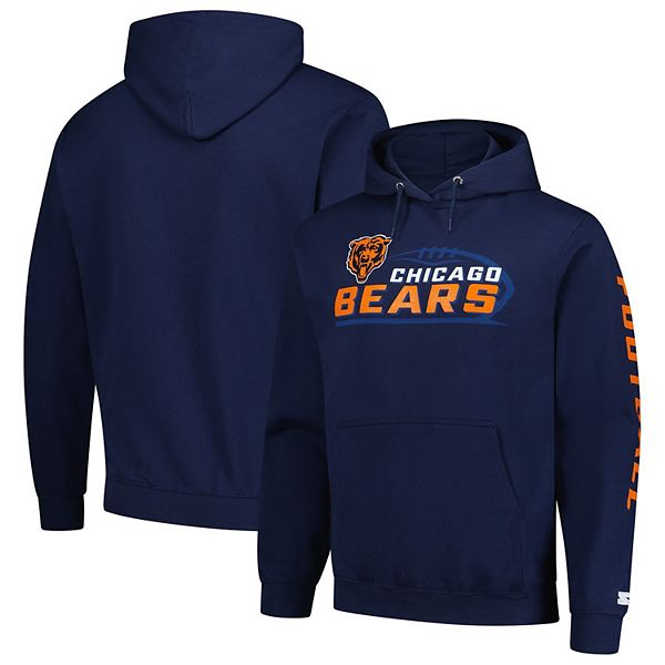 Мужской синий свитшот с капюшоном Chicago Bears Starter
Мужской синий свитшот с капюшоном Chicago Bears Starter