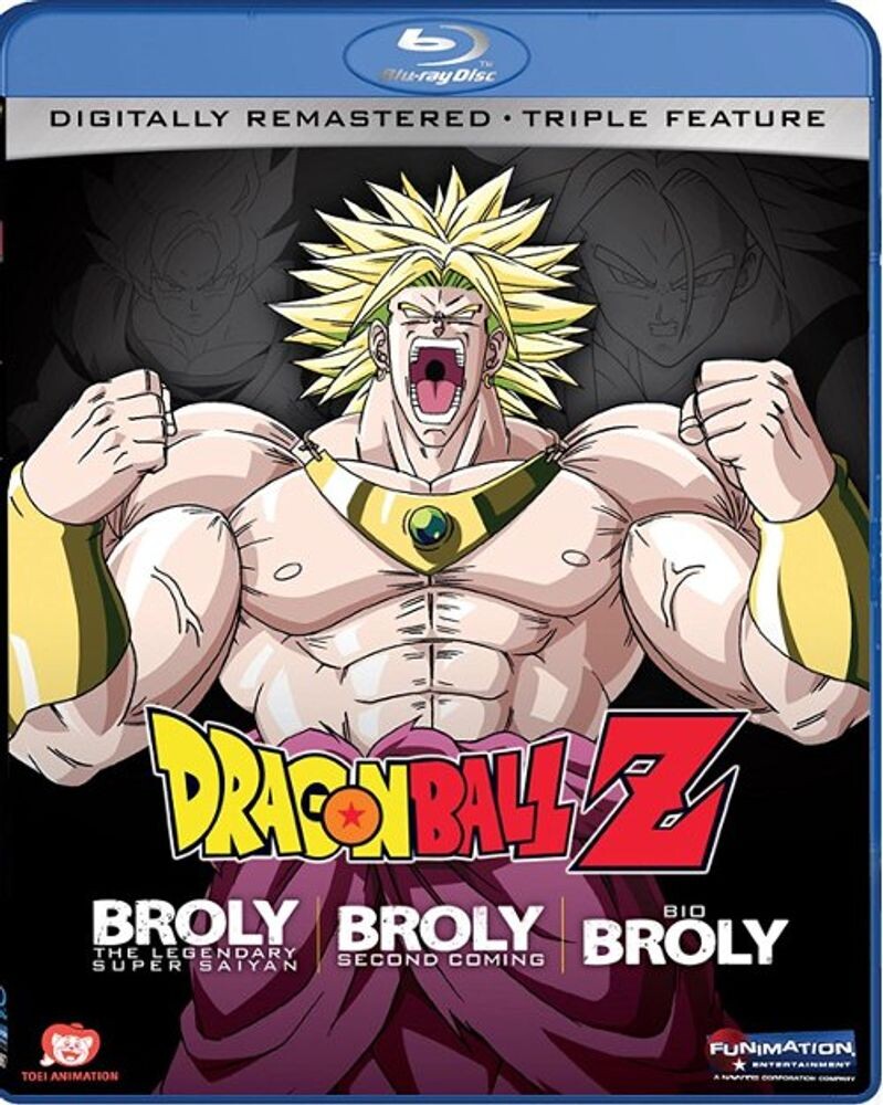 Диск Blu-ray Broly Triple Feature
Диск Blu-ray Broly Triple Feature