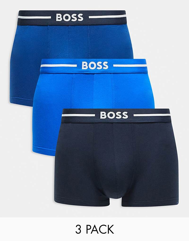 BOSS Bodywear – комплект из 3 пар боксеров разных цветов
BOSS Bodywear – комплект из 3 пар боксеров разных цветов